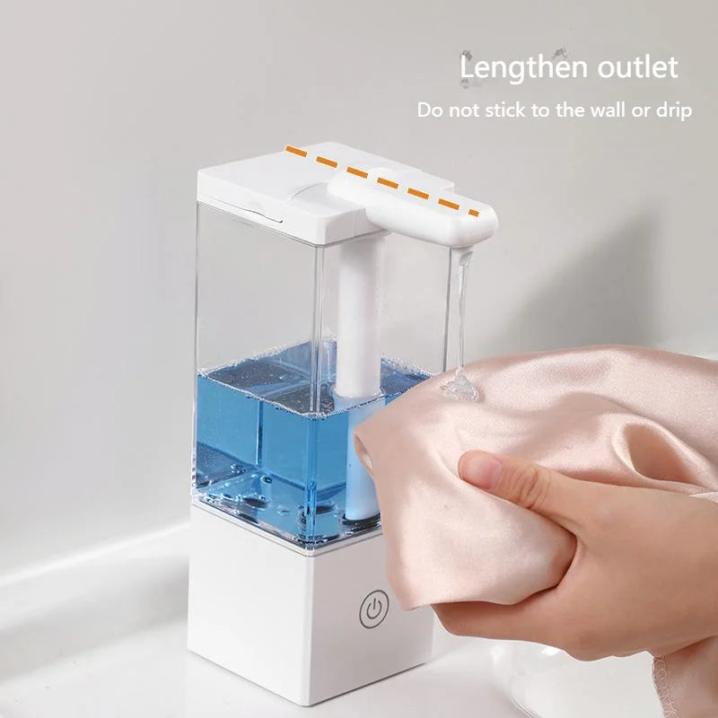Touchless Auto Soap Dispenser 490ml USB-C Rechargeable IPX5 Soap Dispenser SPOT