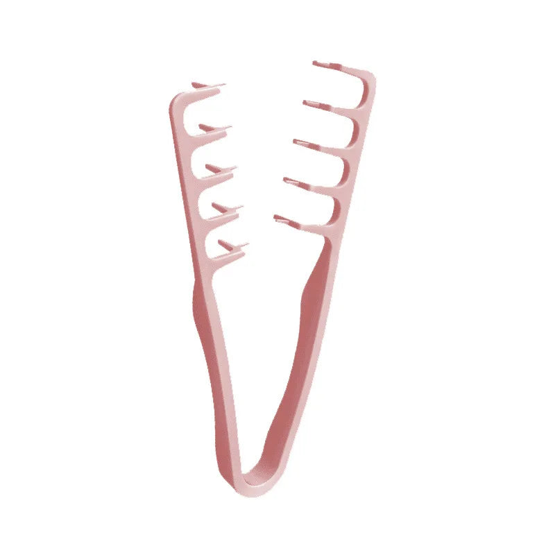 Z-Shape Comb for Men – Textured Fluffy Hair Styling Tool Hair Styling Comb SPOT Pink-2pcs