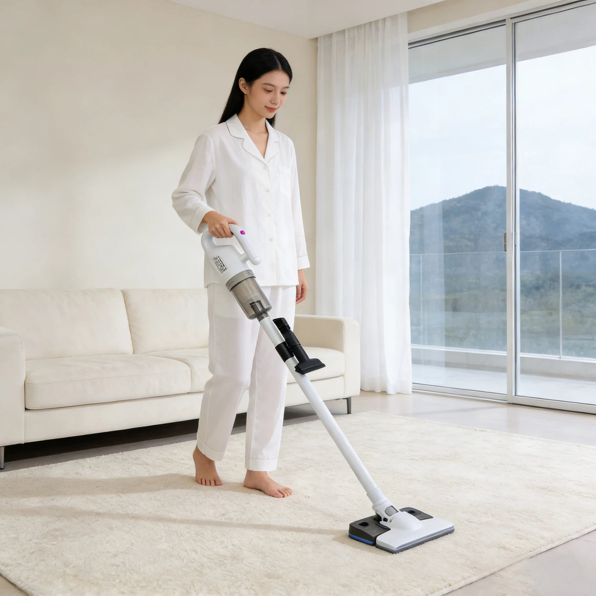 Wireless Handheld Vacuum – 22kPa Bagless, 60-Min Battery Life Handheld Vacuum SPOT
