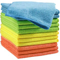 20-Pack Microfiber Cleaning Cloths – Fast-Drying Reusable Rags Microfiber Cleaning Cloths SPOT Multicolor