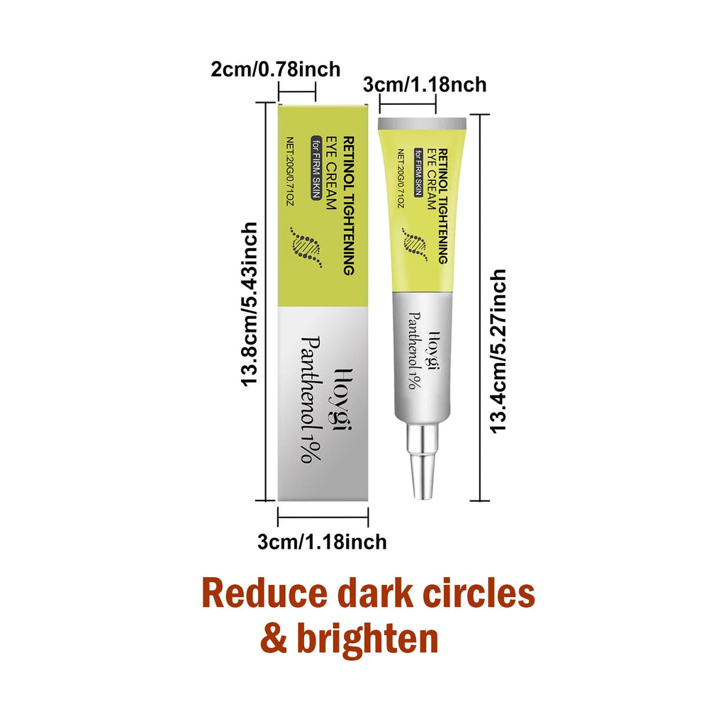 Hoygi Retinol Eye Cream – Firming, Brightening & Anti-Aging Eye Cream SPOT Lighten Dark Circles