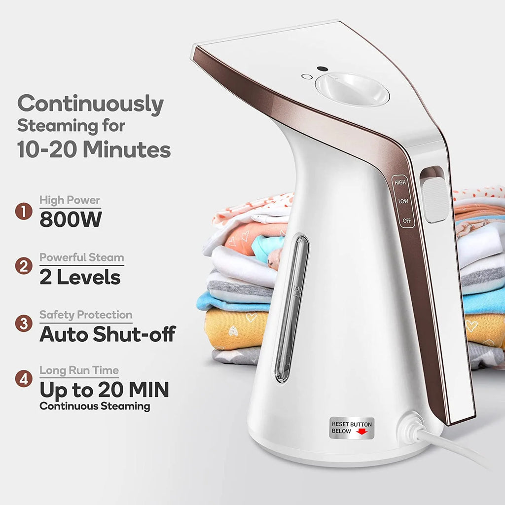 DUTRIEUX 800W Handheld Garment Steamer – Fast Portable Iron Handheld Garment Steamer SPOT