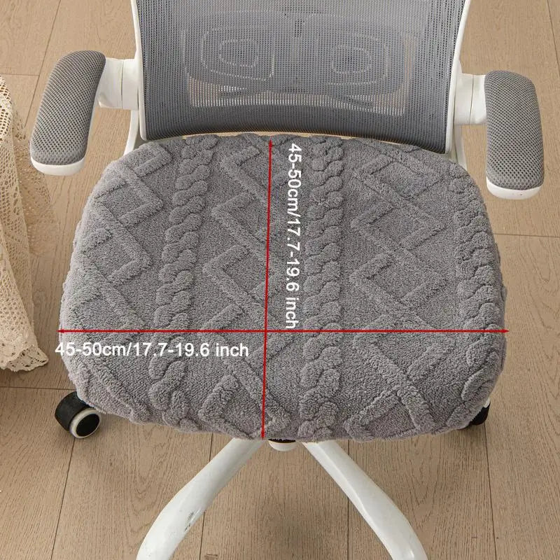 Stretch Office Chair Seat Cover – Washable Elastic Slipcover Chair Seat Cover SPOT A13