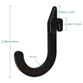 Heavy Duty Squat Rack Storage Hook Attachment – Home Gym Rack Storage Hook SPOT 1PCS