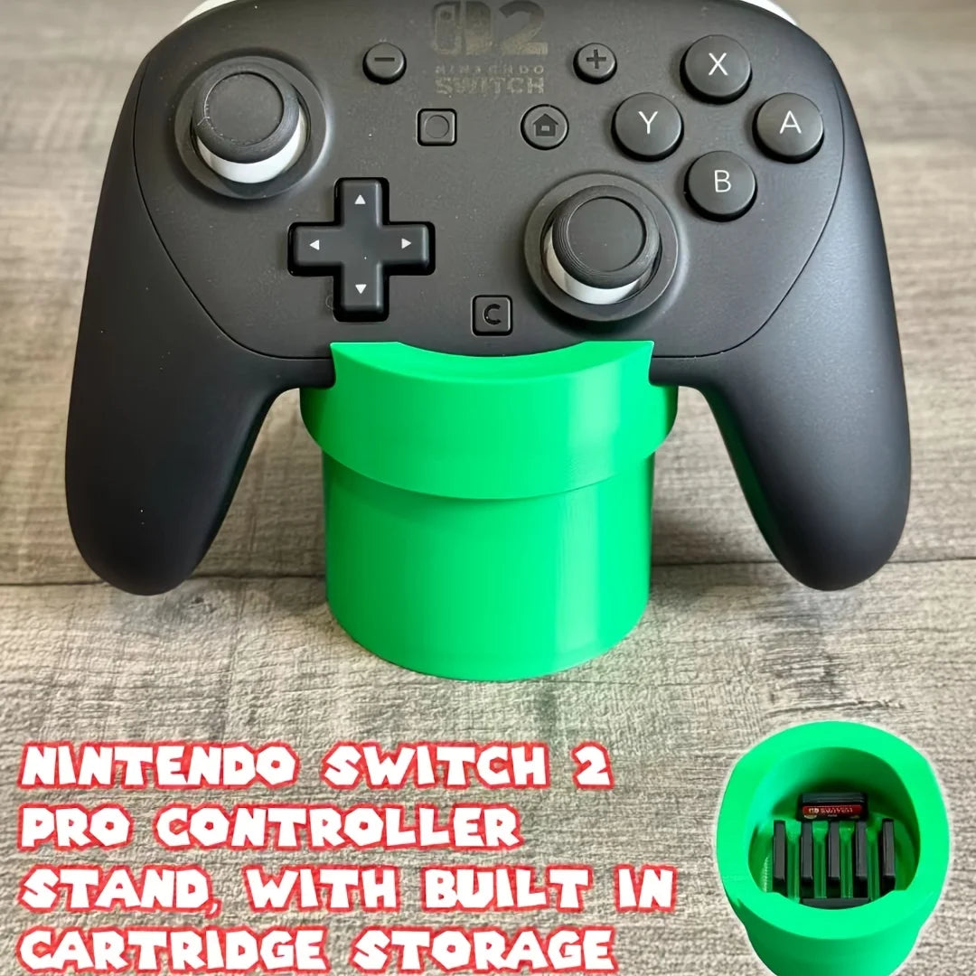 3D Printed Game Controller Stand for PS5 & Xbox | Game Card Holder Controller Stand SPOT