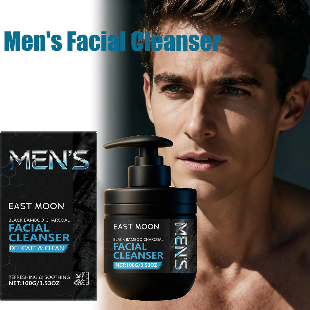 Men's Charcoal Face Wash – Deep Cleanse & Oil Control Men's Face Wash SPOT