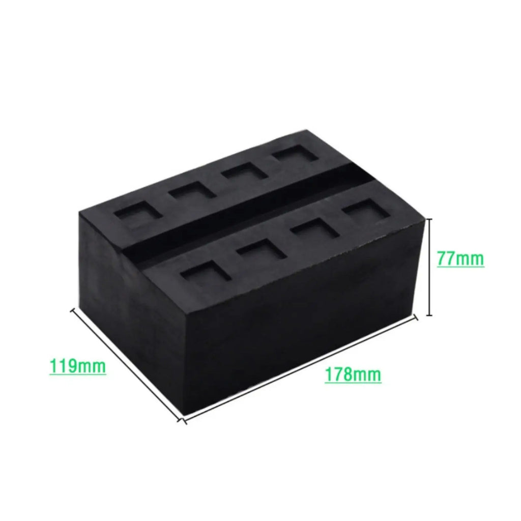 Heavy-Duty Rubber Lift Pad – Scissor Lift Scratch Protection Cushion Vehicle Lift Pad SPOT