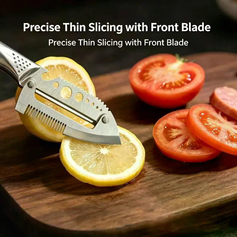 7-in-1 Stainless Steel Vegetable Peeler & Multi Kitchen Tool Vegetable Peeler SPOT
