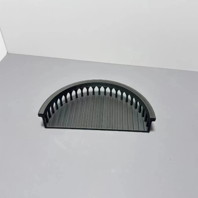 Dollhouse Wall-Mounted Storage Rack – European Mini Cabinet Dollhouse Accessory SPOT A2