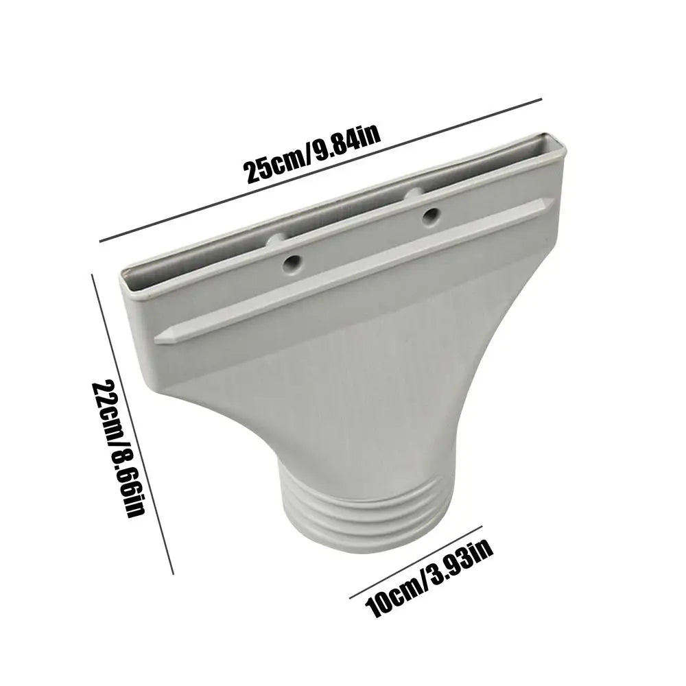 Flat AC Hose Window Connector – HVAC Exhaust Duct Fitting AC Duct Connector SPOT a