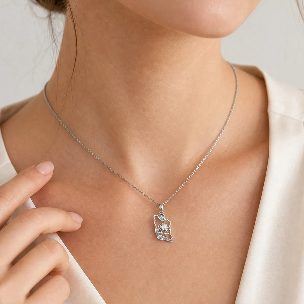 Lion Pendant Necklace – CZ Charm Vintage Hip Hop Jewelry Pendant Necklace SPOT