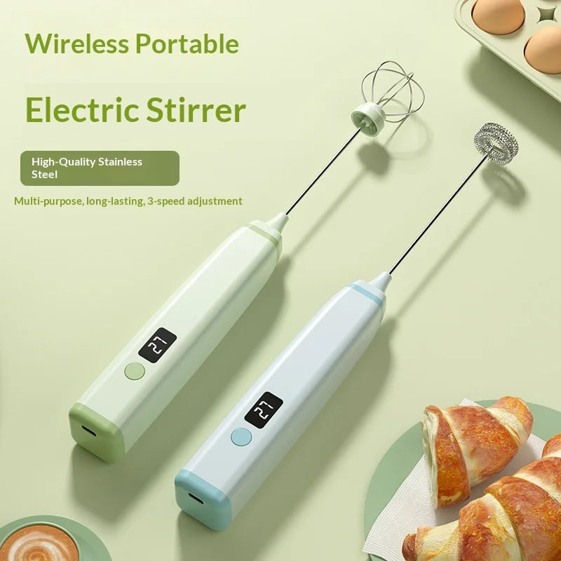 Wireless Rechargeable Electric Milk Frother & Egg Beater Milk Frother SPOT
