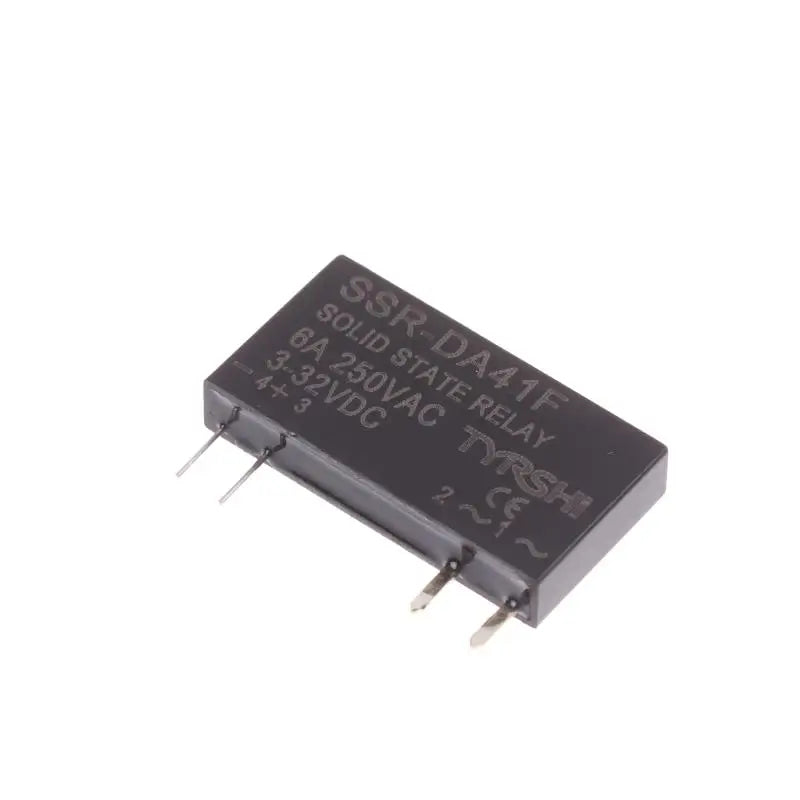 Slim SSR DIN Rail Relay Module 3-32VDC Non-Contact Switching Solid State Relay SPOT SSR-DA41F