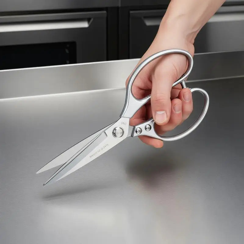 Heavy-Duty Stainless Steel Kitchen Shears – Poultry & Meat Kitchen Shears SPOT