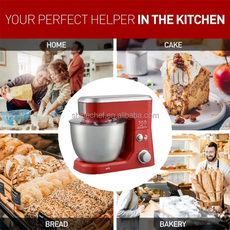 4-Liter Planetary Stand Mixer – 6-Speed Tilt-Head, 500W Planetary Stand Mixer SPOT