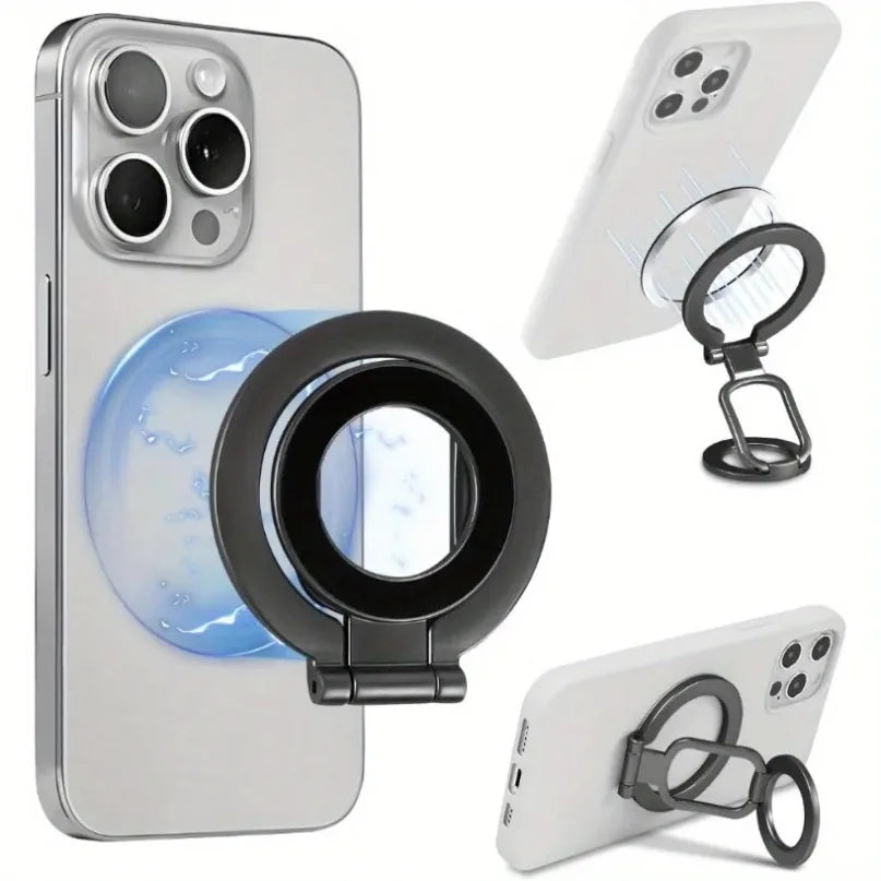 Foldable Dual Magnetic Ring Phone Holder – MagSafe Stand Magnetic Phone Stand SPOT
