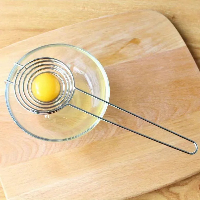 Stainless Steel Egg Yolk Separator & Egg White Divider Egg Separator Tool SPOT