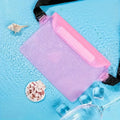 Waterproof Waist Bag – Adjustable Belt Bag for Beach & Sports Waterproof Waist Bag SPOT Pink