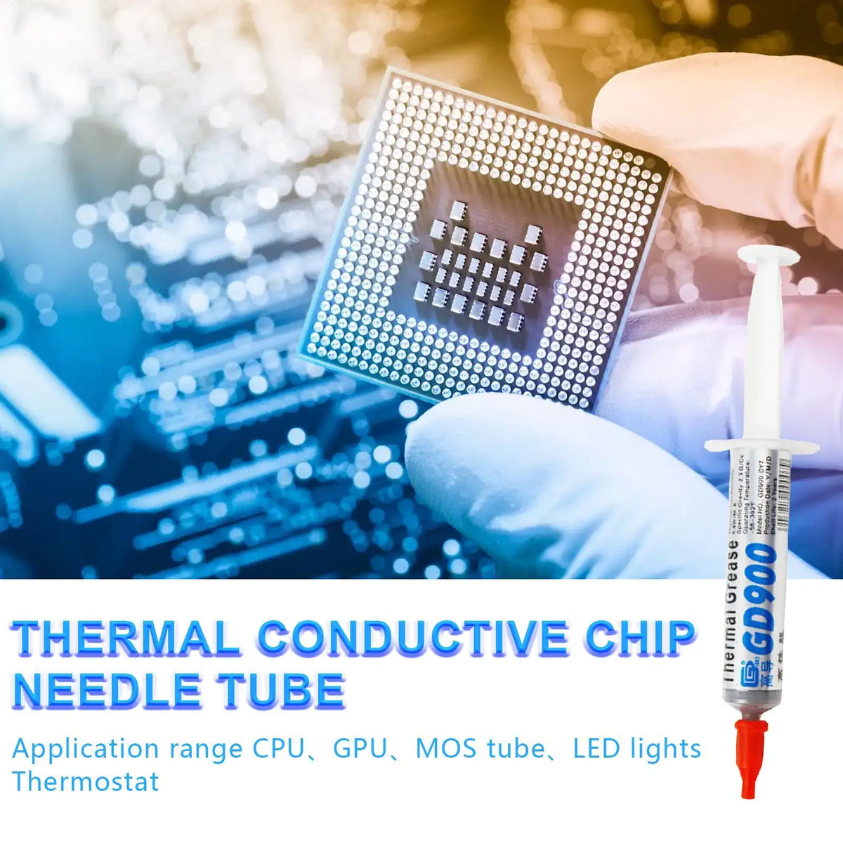 GD900 Thermal Paste 3g/7g/15g – CPU & GPU Heat Sink Compound Thermal Compound SPOT