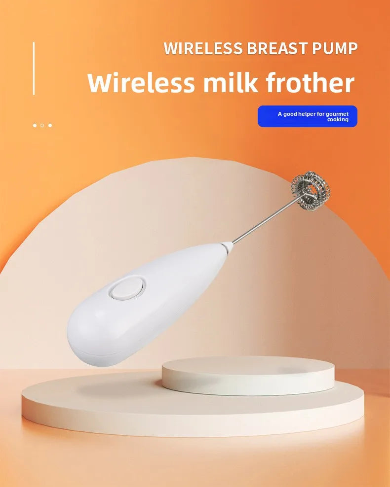 USB Cordless Milk Frother – 3-Speed Handheld Whisk & Egg Beater Handheld Milk Frother SPOT