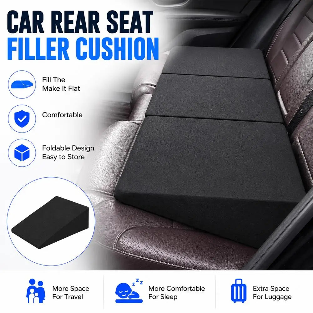 Memory Foam Car Rear Seat Leveling Cushion & Height Booster Pad Car Seat Cushion SPOT