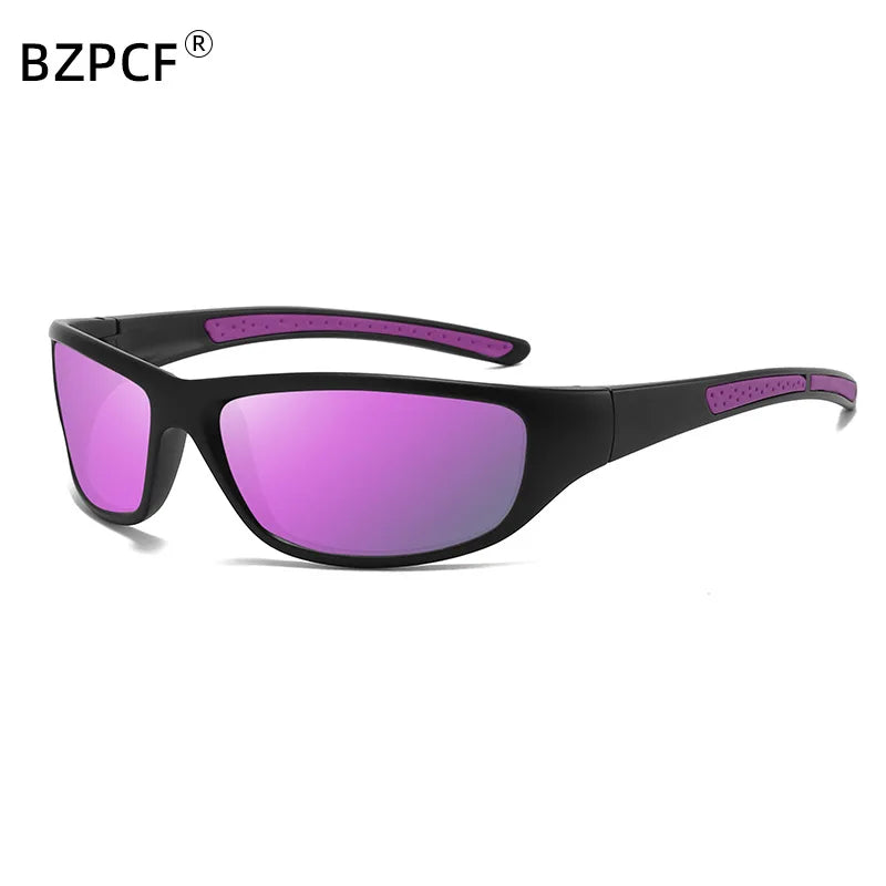 Polarized Sports Sunglasses UV400 – Cycling & Driving Polarized Sunglasses SPOT B5 Purple