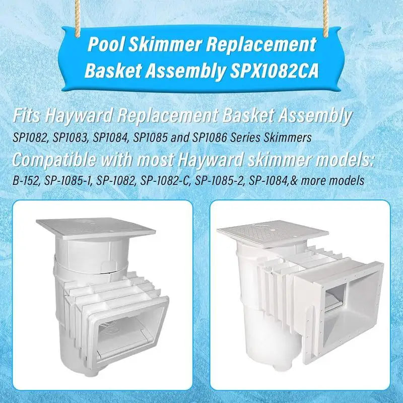 Pool Skimmer Basket for Inground & Above Ground Pools | ABS Pool Skimmer Basket SPOT
