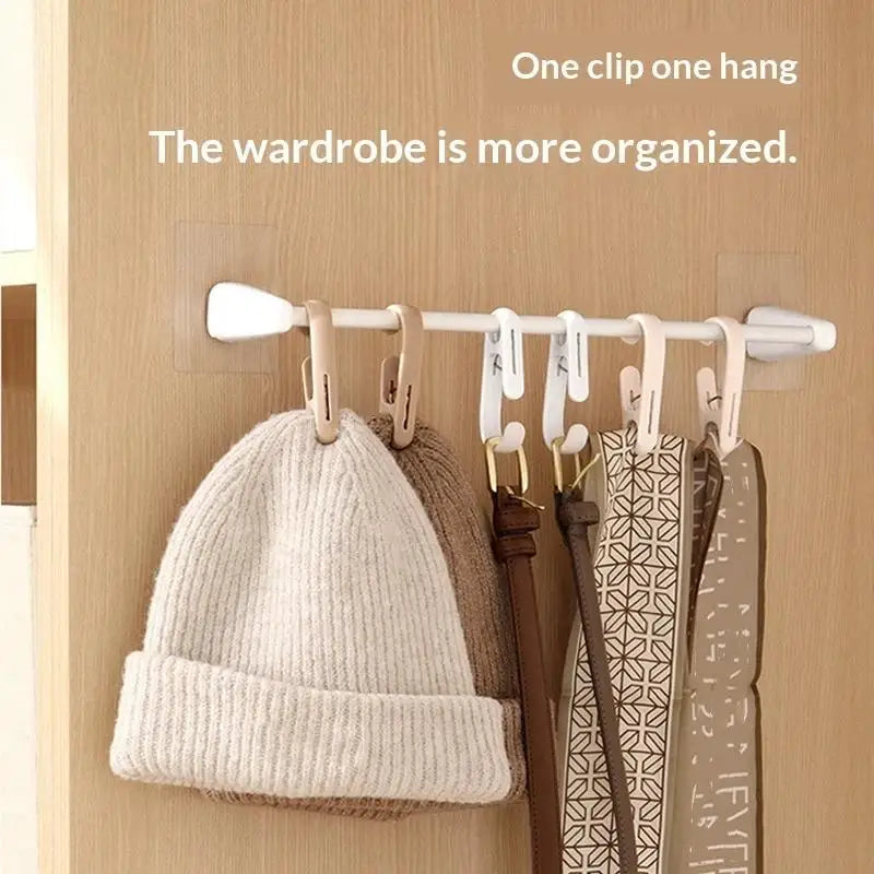 10-Pack 2-in-1 Hook Clips – Bathroom & Kitchen Organizer Hook Clips Organizer SPOT