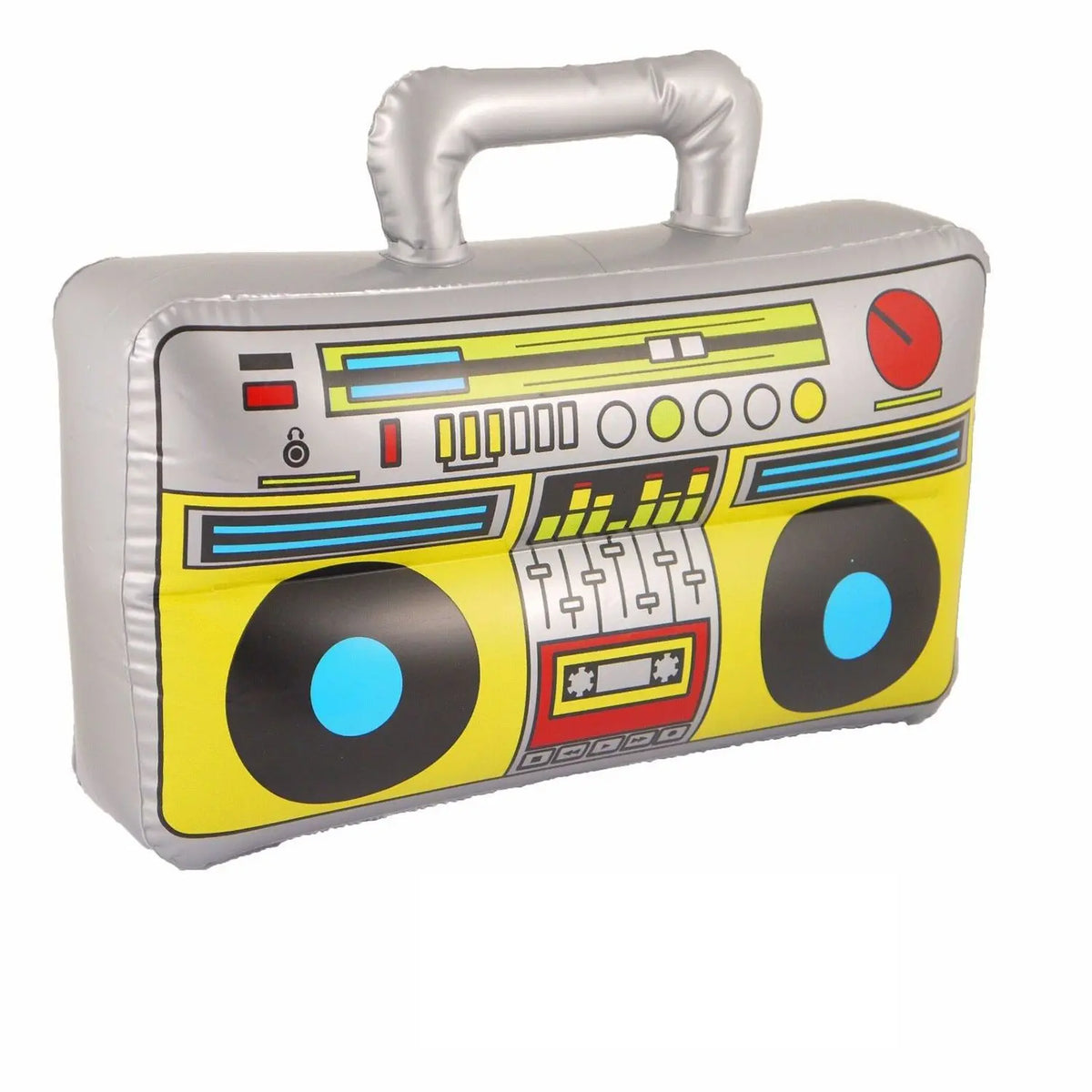 Inflatable Boombox & Microphone – 80s 90s Retro Party Props Inflatable Party Props SPOT as picture 40x37cm