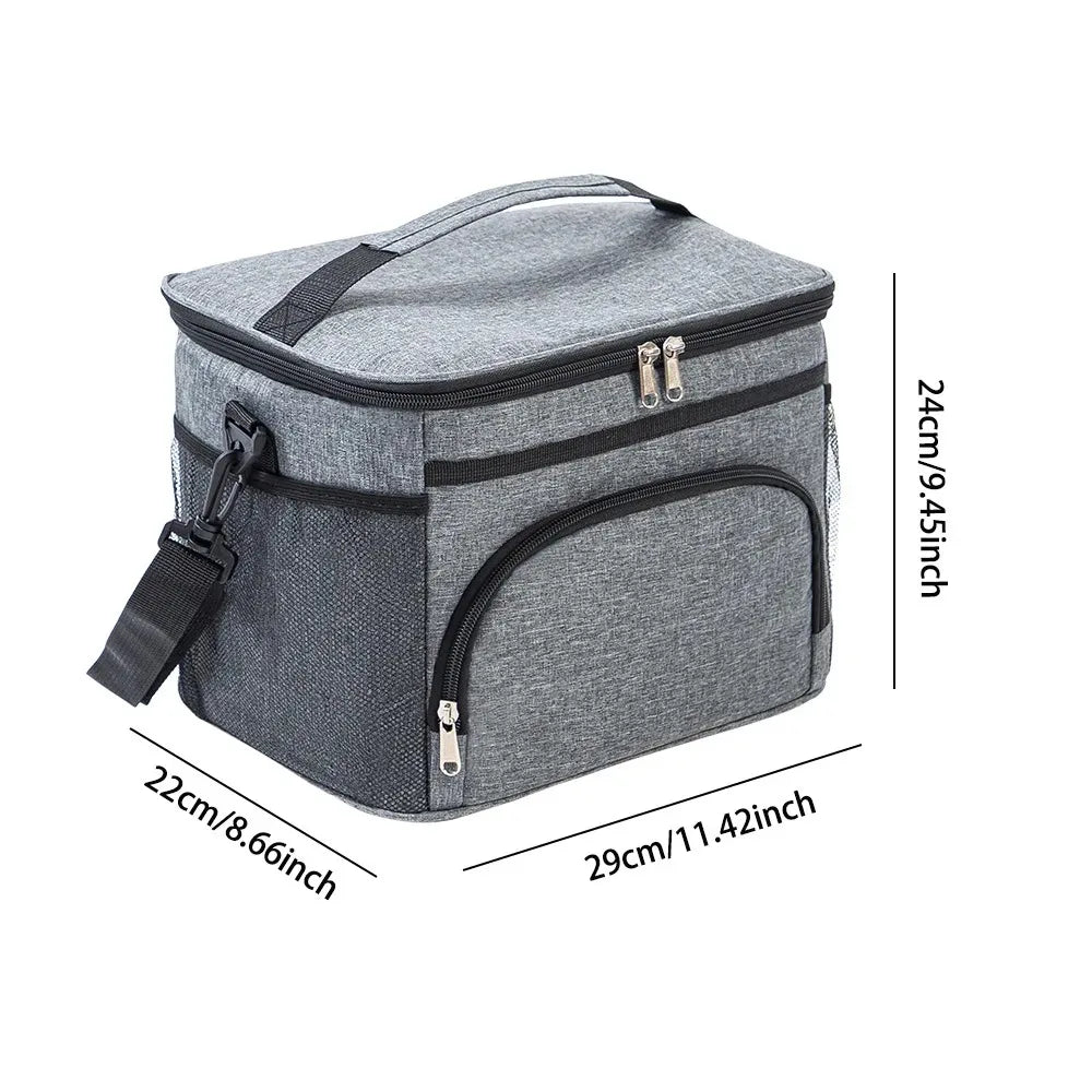 Insulated Lunch Bag – Leakproof Cooler Tote with Shoulder Strap Insulated Lunch Tote SPOT