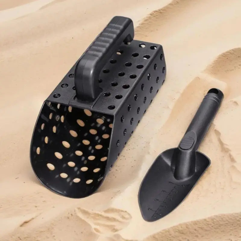 2-Piece Plastic Sand Scoop & Shovel Set for Metal Detecting Metal Detecting Tools SPOT