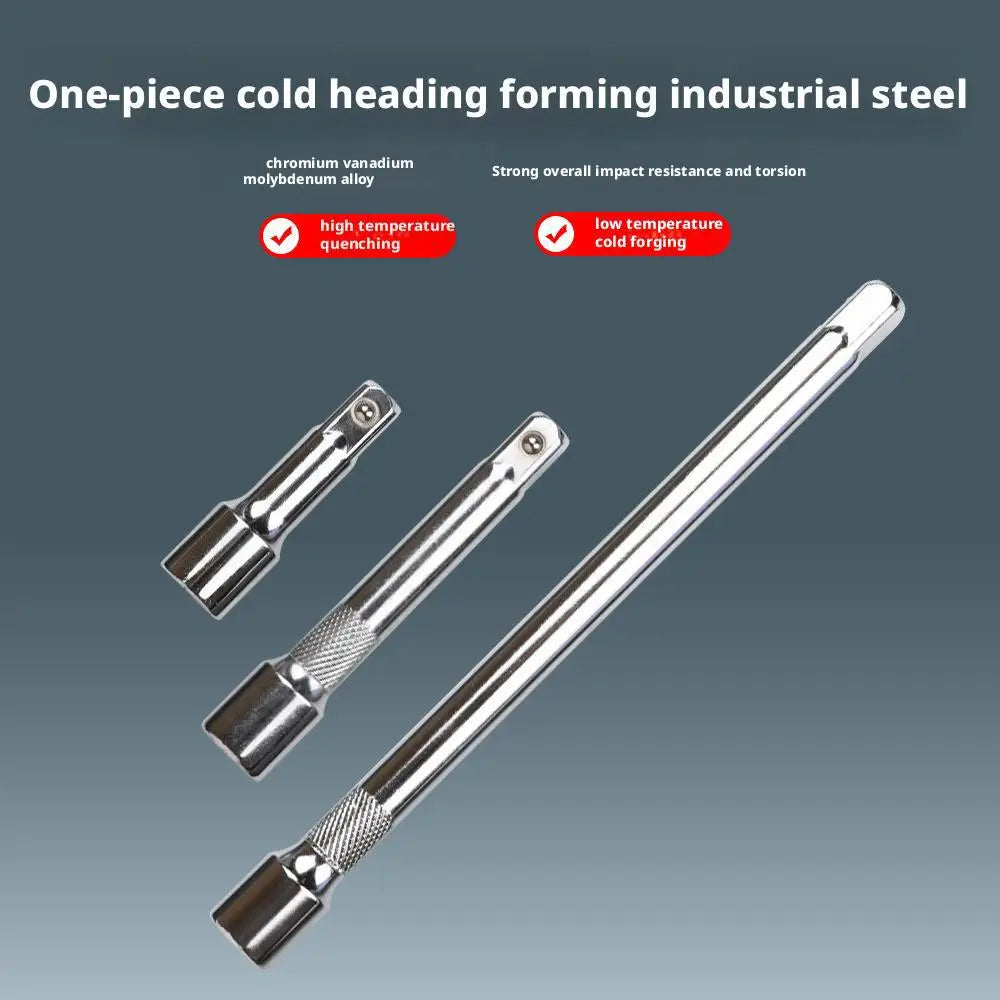1/2" Socket Extension Bar Set – 7.5, 12.5 & 25cm Steel Socket Extension Bar SPOT