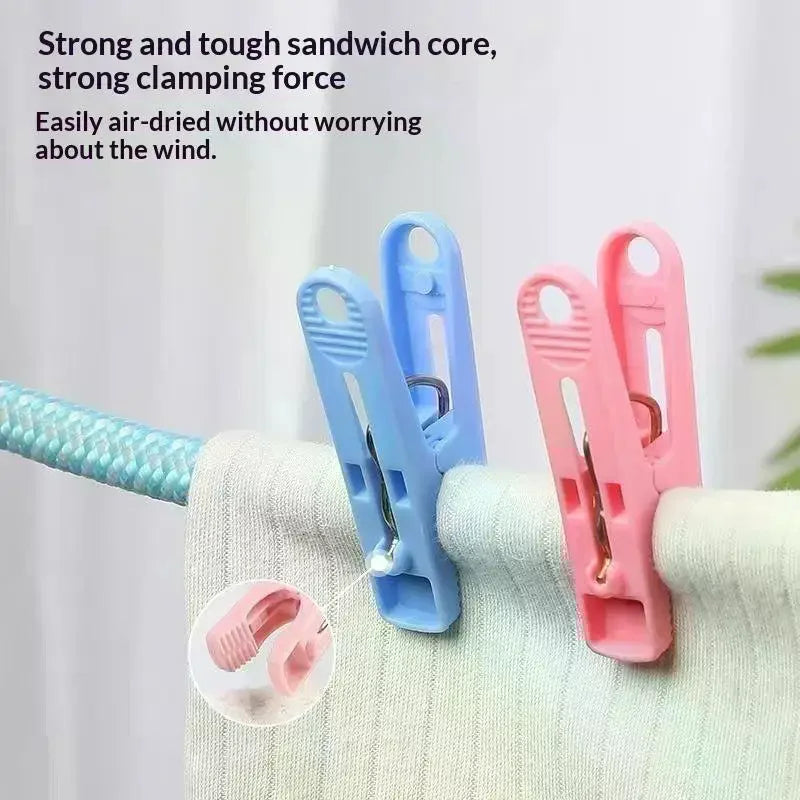 20-Pack Heavy Duty Clothespins – Windproof PP Plastic Clips Laundry Clothespins SPOT Default Title