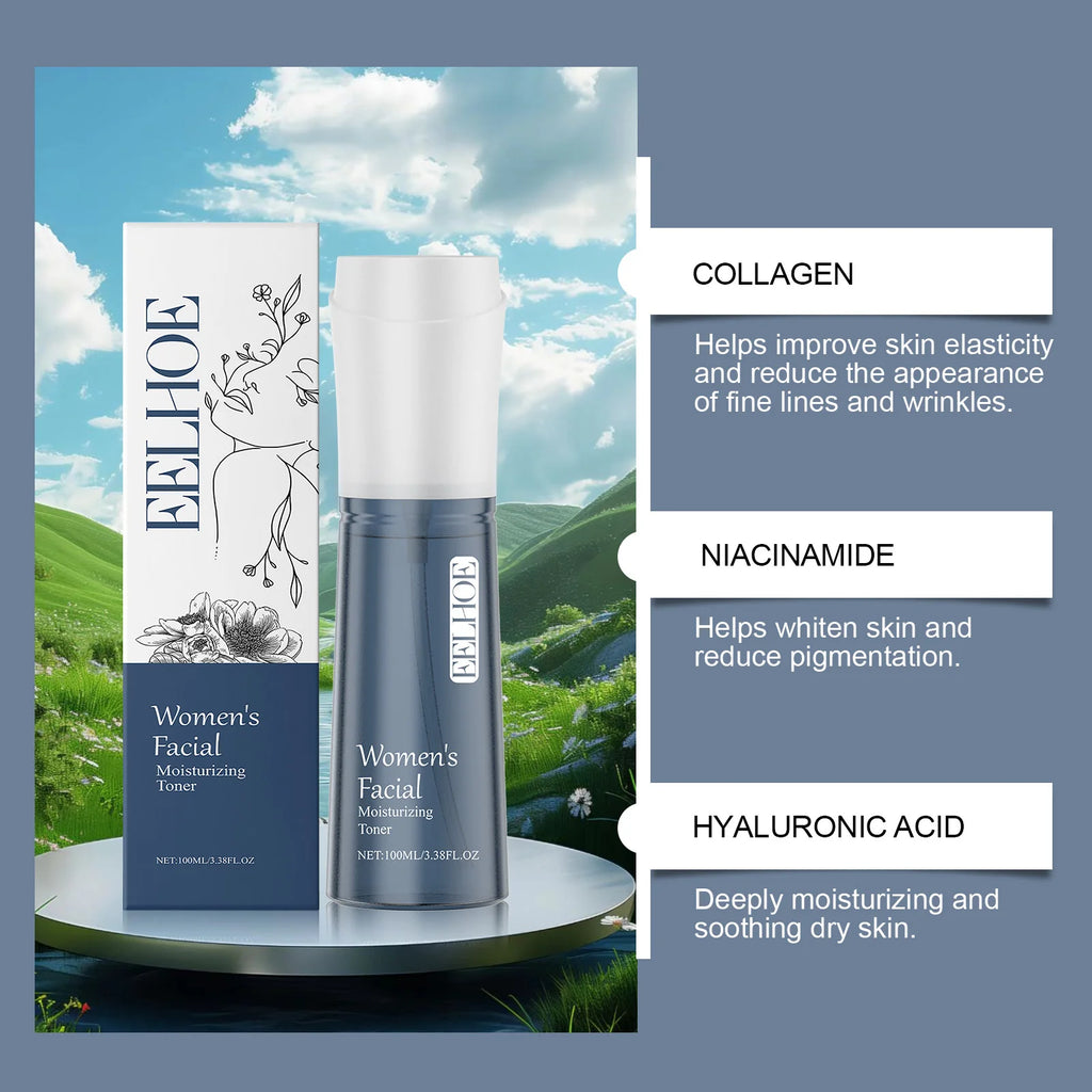 Eelhoe Niacinamide & Hyaluronic Acid Brightening Toner 100ml Facial Toner SPOT