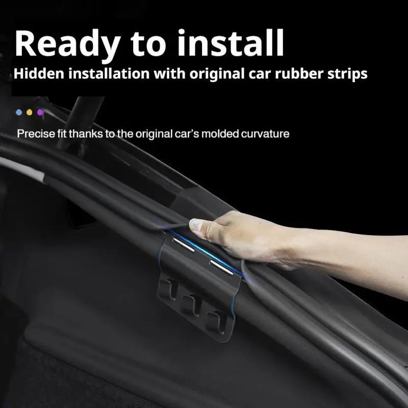Tesla Model Y/YL Juniper Trunk Hook – 3-Point Cargo Bag Holder Car Trunk Organizer SPOT