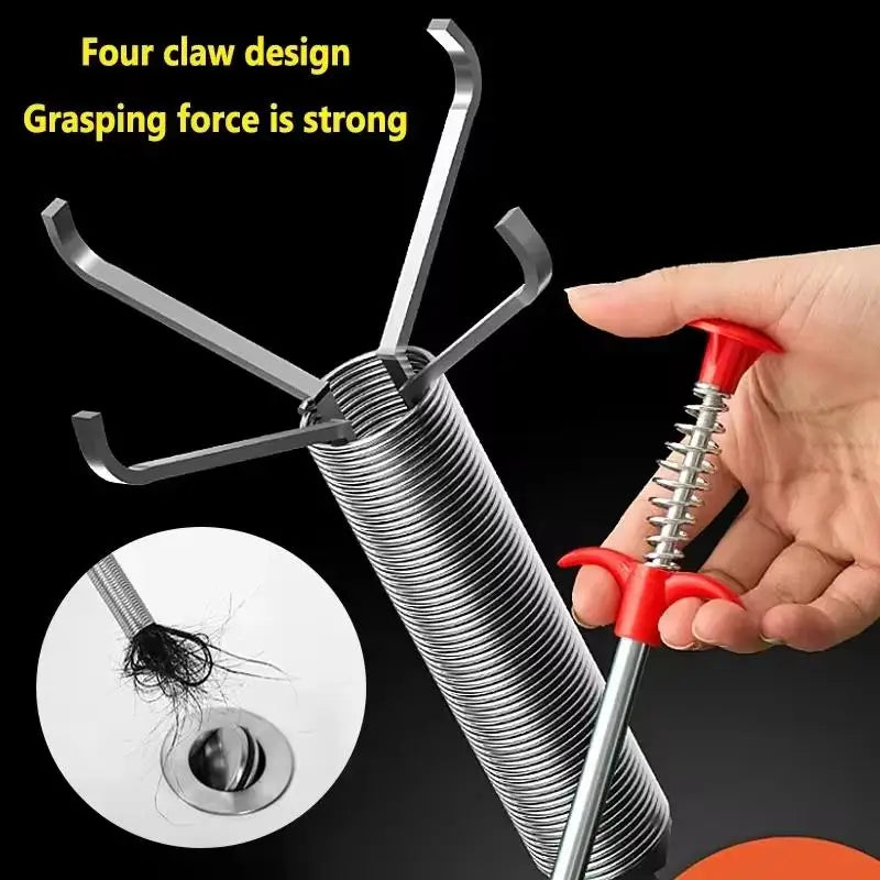 Flexible Alloy Car Drain Pipe Cleaning & Unclogging Tool Car Drain Cleaning Tool SPOT
