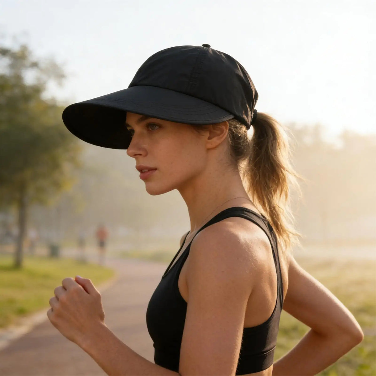 Women's Wide Brim UV Sun Hat – Quick-Dry Baseball Cap Sun Hat SPOT