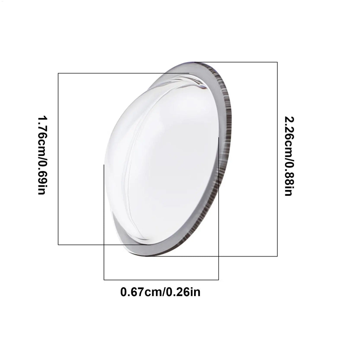 2-Pack Car Backup Camera Lens Protector – 360° Anti-Scratch Cover Camera Lens Protector SPOT