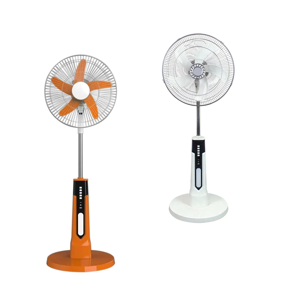 16-Inch Solar Battery Floor Fan – 6-Speed, 7–10H Runtime Solar Floor Fan SPOT Default Title