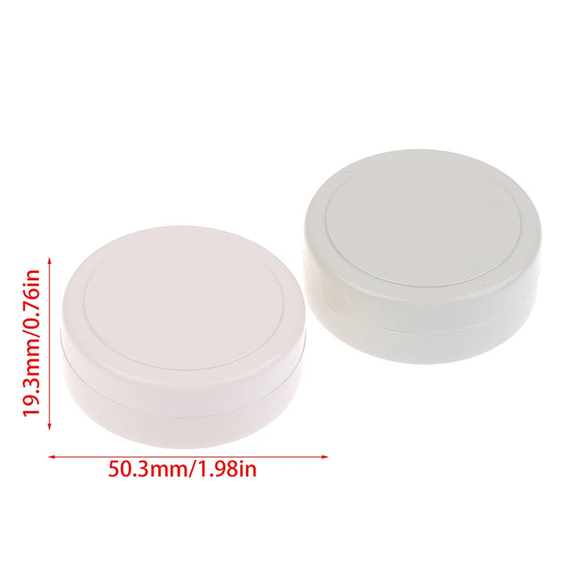 Empty Nail Gel Jar 3/4 Grid – Glitter Polish Holder Organizer Nail Gel Organizer Jar SPOT