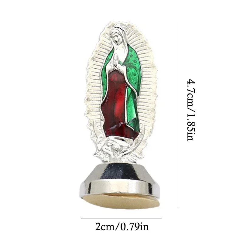 Lady of Guadalupe Alloy Statue – Handcrafted Religious Figurine Religious Figurine SPOT
