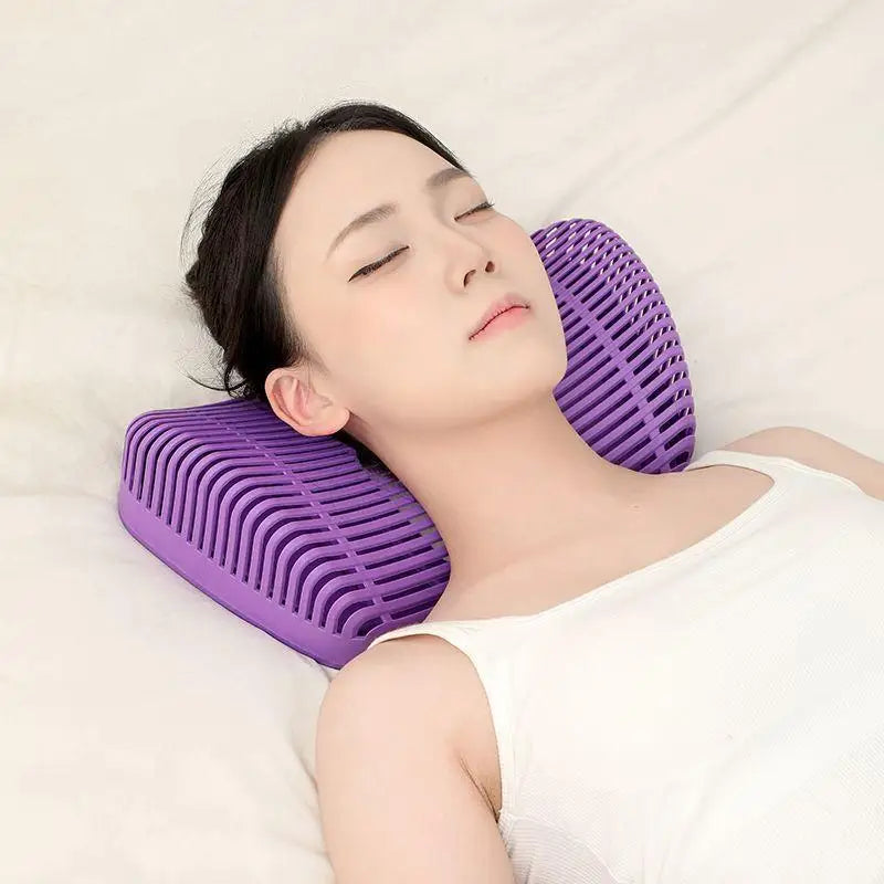 Portable Lumbar & Neck Support Pillow – Washable Travel Support Pillow SPOT