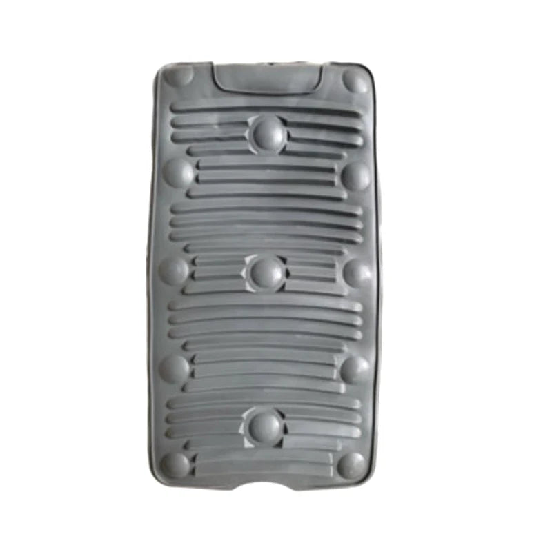 Silicone Laundry Scrub Board – Foldable, Hangable & Portable Laundry Scrub Board SPOT Gray