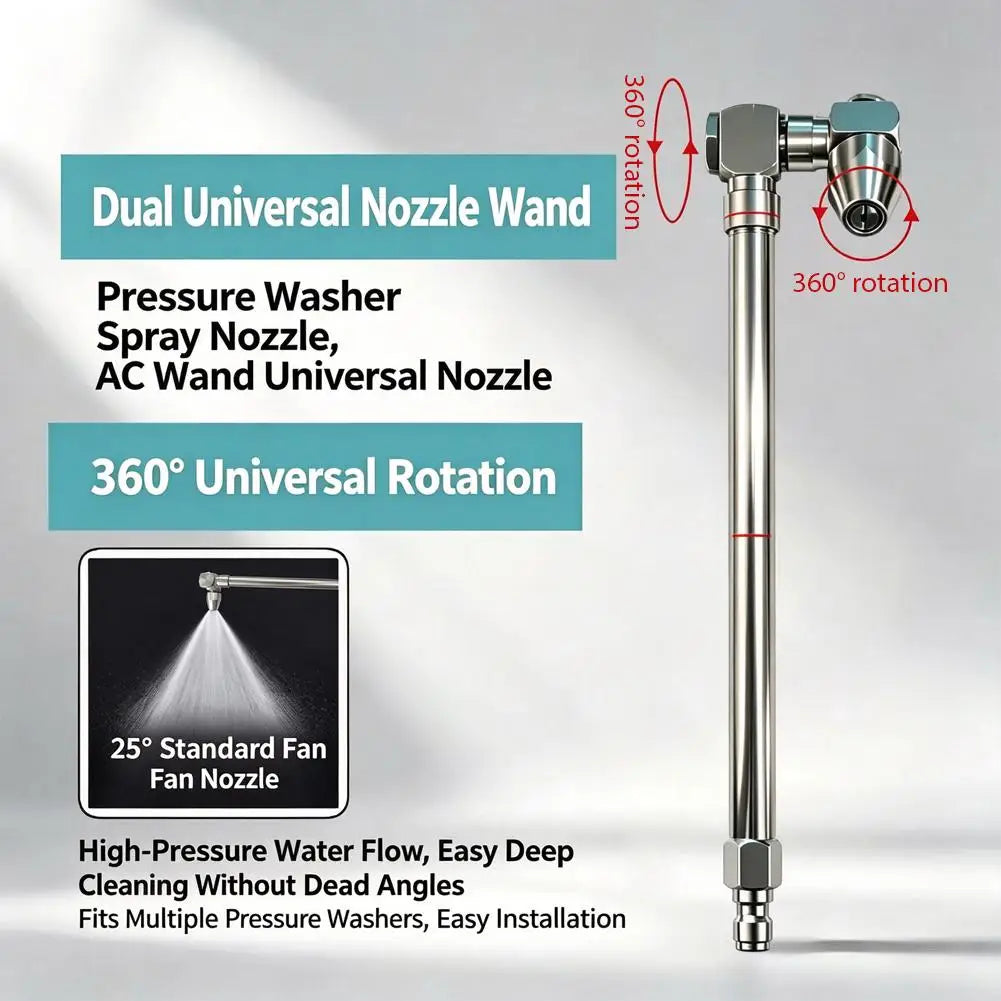 Universal Joint Extension Wand – AC Coil & Car Wash Nozzle Pressure Washer Nozzle SPOT