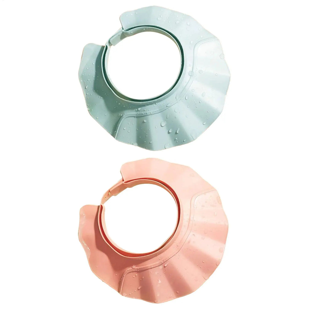 Adjustable Shampoo Hat Waterproof Bath Visor – Kids & Adults Shower Visor Hat SPOT