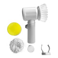 Cordless Electric Spin Scrubber – Kitchen & Bathroom Brush Electric Scrub Brush SPOT White CN