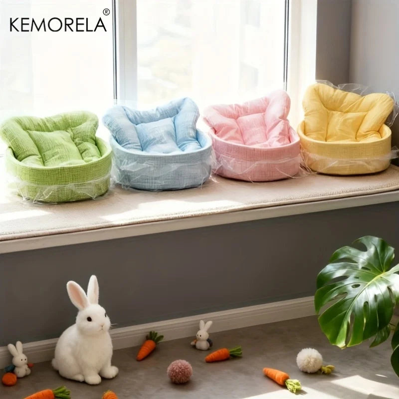 Fluffy Bunny Princess Plush Nest Bed for Small Pets Small Pet Nest Bed SPOT