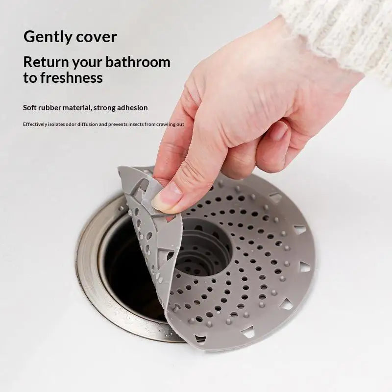 TPR Shower Drain Hair Catcher – Anti-Clog Floor Drain Filter Drain Hair Catcher SPOT