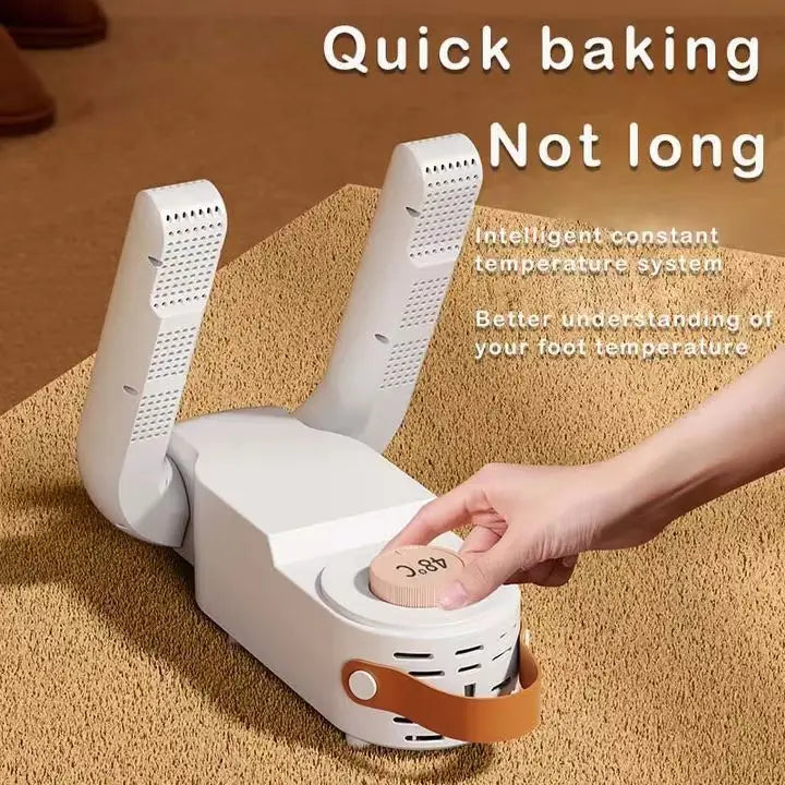 Portable Boot & Shoe Dryer Warmer – 24Hr Timer, Auto-Off Shoe & Boot Dryer SPOT