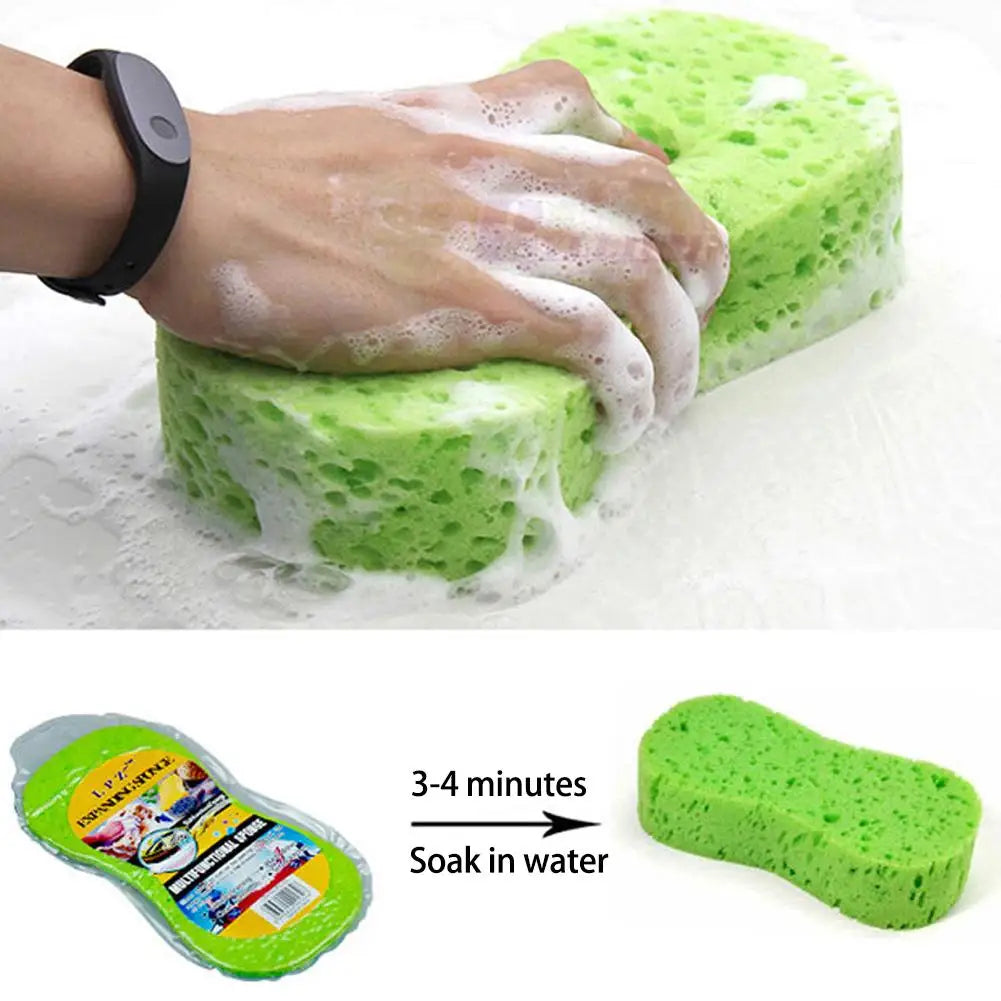Large Honeycomb Car Wash Sponge – Absorbent Waxing Block Car Wash Sponge SPOT